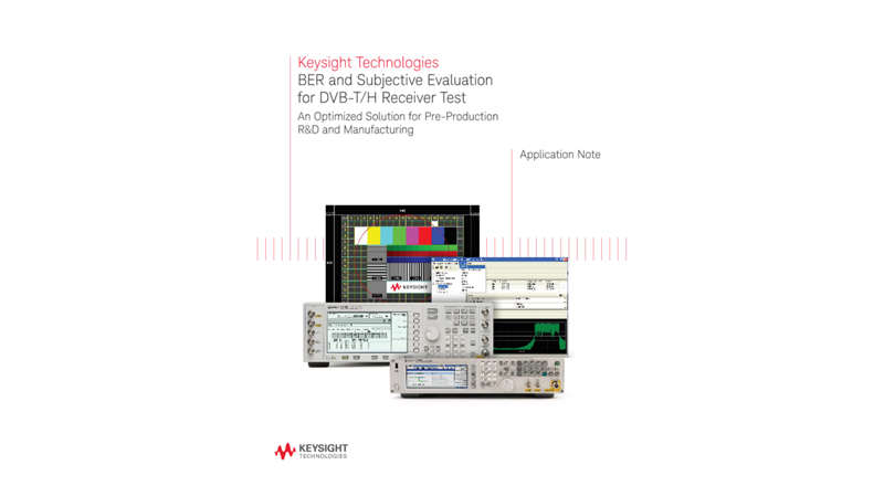 BER and Subjective Evaluation for DVB-T/H Receiver Test